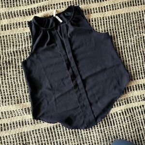 Truth Size Small blue Strapless Blouse